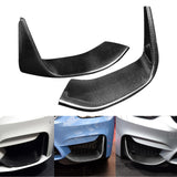 Maxbell 2Pcs Front Bumper Lip splitters Lower for BMW F80 M3 F82 F83 M4 Replace