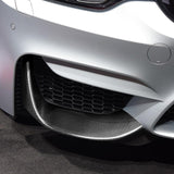 Maxbell 2Pcs Front Bumper Lip splitters Lower for BMW F80 M3 F82 F83 M4 Replace