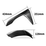 Maxbell 2Pcs Front Bumper Lip splitters Lower for BMW F80 M3 F82 F83 M4 Replace