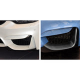 Maxbell 2Pcs Front Bumper Lip splitters Lower for BMW F80 M3 F82 F83 M4 Replace