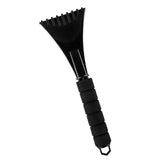 Maxbell Car Vehicle Ice Scraper Winter Windshield Cleaner for Household Kitchen Black