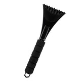 Maxbell Car Vehicle Ice Scraper Winter Windshield Cleaner for Household Kitchen Black