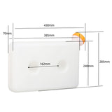 Maxbell 8L Fuel Tank Universal Portable Oil Storage Box for Car Truck Boat