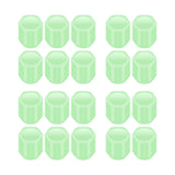 Maxbell 20 Pieces Fluorescent Car Tire Valve Stem Caps Luminous for Motorcycles