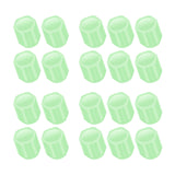 Maxbell 20 Pieces Fluorescent Car Tire Valve Stem Caps Luminous for Motorcycles