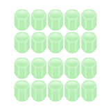 Maxbell 20 Pieces Fluorescent Car Tire Valve Stem Caps Luminous for Motorcycles