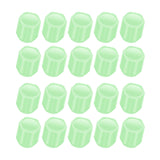 Maxbell 20 Pieces Fluorescent Car Tire Valve Stem Caps Luminous for Motorcycles
