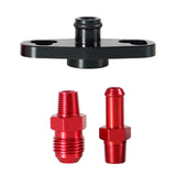 Maxbell Fuel Rail Pressure Regulator Adapter with Fitting Fuel Line Adapter Durable
