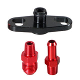 Maxbell Fuel Rail Pressure Regulator Adapter with Fitting Fuel Line Adapter Durable