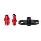 Maxbell Fuel Rail Pressure Regulator Adapter with Fitting Fuel Line Adapter Durable