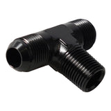 Maxbell AN3 Male to 1/8inch NPT Black Alloy Premium Durable Replaces 65mm