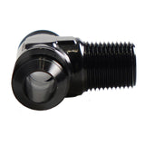 Maxbell AN3 Male to 1/8inch NPT Black Alloy Premium Durable Replaces 64mm