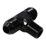 Maxbell AN3 Male to 1/8inch NPT Black Alloy Premium Durable Replaces 64mm