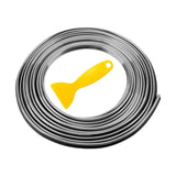 Maxbell Universal Car Interior Strips Trim for Air Conditioner Vent Outlet Silver 3Meter