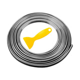 Maxbell Universal Car Interior Strips Trim for Air Conditioner Vent Outlet Silver 3Meter
