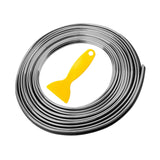 Maxbell Universal Car Interior Strips Trim for Air Conditioner Vent Outlet Silver 3Meter