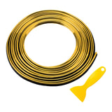 Maxbell Car Interior Moulding Strips Trim with Installing Tool 10M for Door Gold