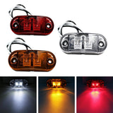 Maxbell Trailer Marker Lights Trailer Clearance Side Light for Camper Red