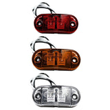 Maxbell Trailer Marker Lights Trailer Clearance Side Light for Camper Red