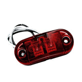 Maxbell Trailer Marker Lights Trailer Clearance Side Light for Camper Red