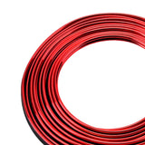 Maxbell Car Interior Moulding Strips Trim with Installing Tool 10M for Door Red