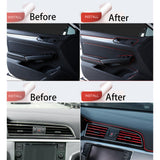 Maxbell Car Interior Moulding Strips Trim with Installing Tool 10M for Door Purple