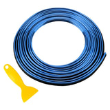 Maxbell Car Interior Moulding Strips Trim with Installing Tool 10M for Door Blue