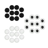 Maxbell 10Pcs Car Door Anti Collision Gasket Universal Decorative for Truck Black