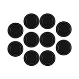 Maxbell 10Pcs Car Door Anti Collision Gasket Universal Decorative for Truck Black