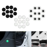 Maxbell 10Pcs Car Door Anti Collision Gasket Universal Decorative for Truck Black