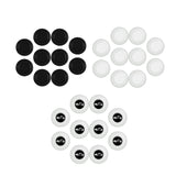 Maxbell 10Pcs Car Door Anti Collision Gasket Universal Decorative for Truck Black