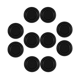 Maxbell 10Pcs Car Door Anti Collision Gasket Universal Decorative for Truck Black