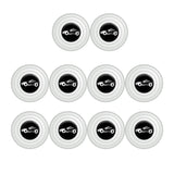 Maxbell 10Pcs Car Door Anti Collision Gasket Universal Decorative for Truck White luminous sign