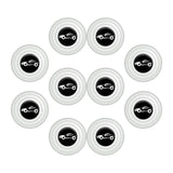 Maxbell 10Pcs Car Door Anti Collision Gasket Universal Decorative for Truck White luminous sign