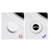 Maxbell 10Pcs Car Door Anti Collision Gasket Universal Decorative for Truck White luminous sign