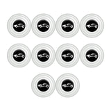 Maxbell 10Pcs Car Door Anti Collision Gasket Universal Decorative for Truck White luminous sign