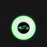 Maxbell 10Pcs Car Door Anti Collision Gasket Universal Decorative for Truck White luminous sign
