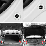 Maxbell 10Pcs Car Door Anti Collision Gasket Universal Decorative for Truck White luminous sign
