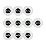 Maxbell 10Pcs Car Door Anti Collision Gasket Universal Decorative for Truck White luminous sign