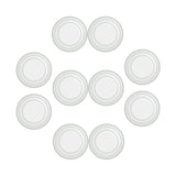 Maxbell 10Pcs Car Door Anti Collision Gasket Universal Decorative for Truck White luminous