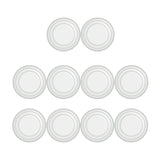 Maxbell 10Pcs Car Door Anti Collision Gasket Universal Decorative for Truck White luminous