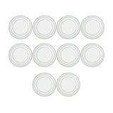 Maxbell 10Pcs Car Door Anti Collision Gasket Universal Decorative for Truck White luminous