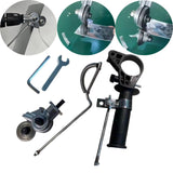 Maxbell Hand Drills Fitments Hand Drill Attachment for Metal Materials Shears+Handle