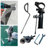 Maxbell Hand Drills Fitments Hand Drill Attachment for Metal Materials Shears+Handle