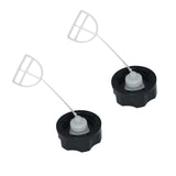Maxbell 2x Fuel Oil Tank Cap Sturdy Vent Hose Kit for 40F-5 TU52 44F-5