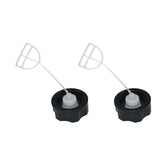 Maxbell 2x Fuel Oil Tank Cap Sturdy Vent Hose Kit for 40F-5 TU52 44F-5