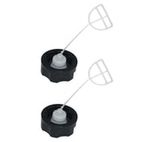Maxbell 2x Fuel Oil Tank Cap Sturdy Vent Hose Kit for 40F-5 TU52 44F-5