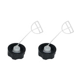Maxbell 2x Fuel Oil Tank Cap Sturdy Vent Hose Kit for 40F-5 TU52 44F-5