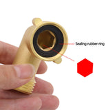 Maxbell Garden Hose Adapter Water Pipe Hose Joint for Intake Hose Adapter Lawn