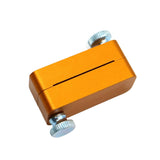 Maxbell Ruler Limit Block Aluminum Alloy Scribing Marking Tool Precision Locator